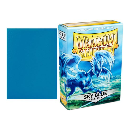 Dragon Shield Card Sleeves - Standard Matte 60CT - Sky Blue