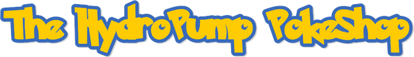The HydroPump Pokéshop logo