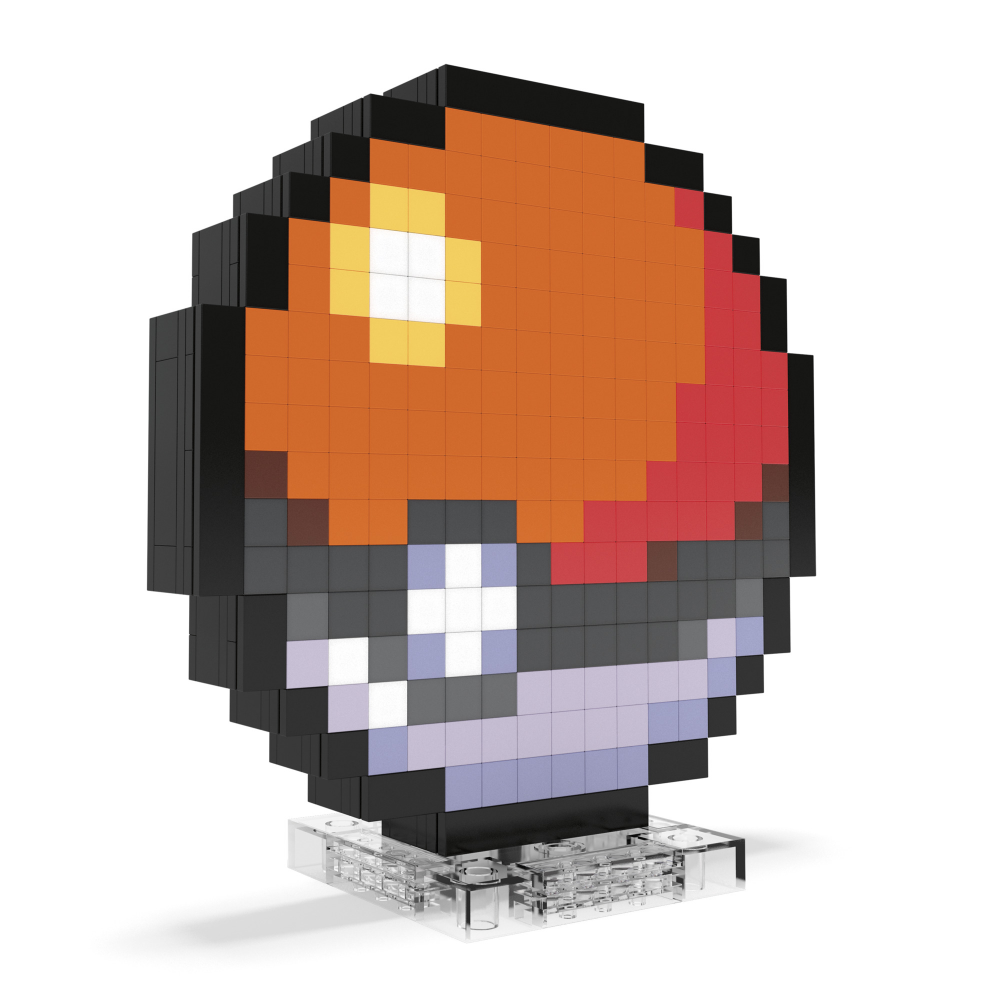 MEGA Pokémon Poké Ball Building Toy Kit (384 Pieces) Retro Set