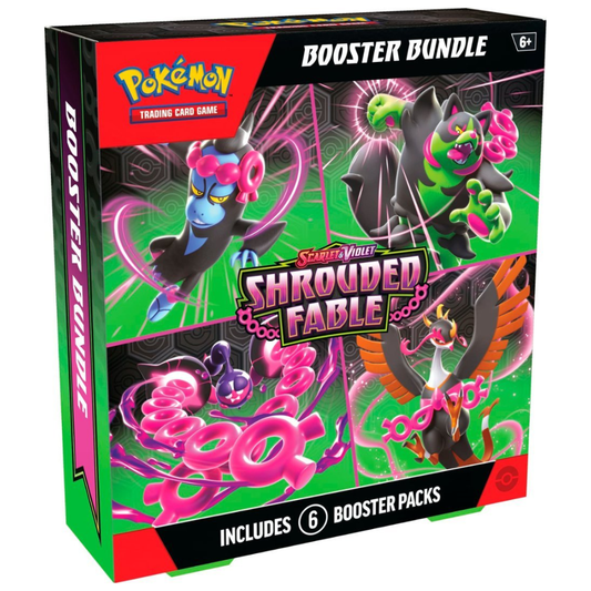 Pokémon TCG: Scarlet & Violet - Shrouded Fable Booster Bundle (6 Packs) - PRE-ORDER (Releases 8/2/2024)