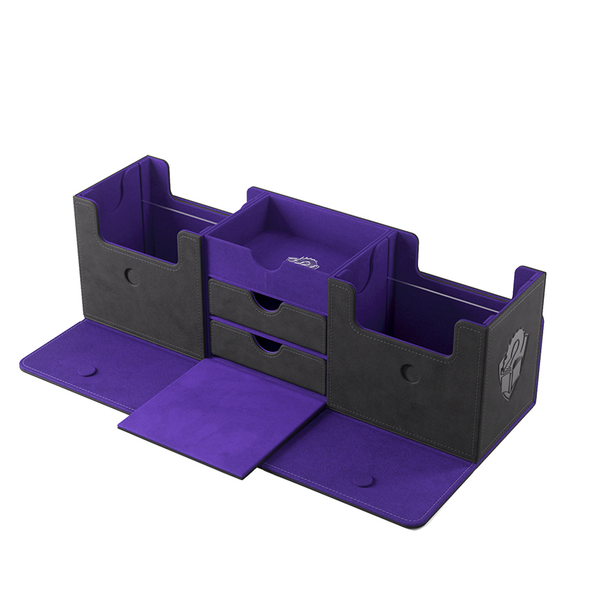 The Academic 266+XL Deck Box (Black & Purple)