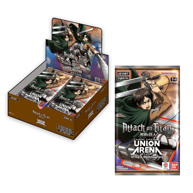 Union Arena: Attack on Titan Booster Box The HydroPump Pokshop Union Arena: Attack on Titan Booster Box The HydroPump Pokshop