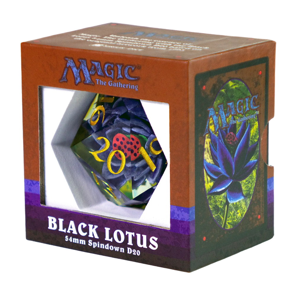MTG Black Lotus Spindown 54mm D20