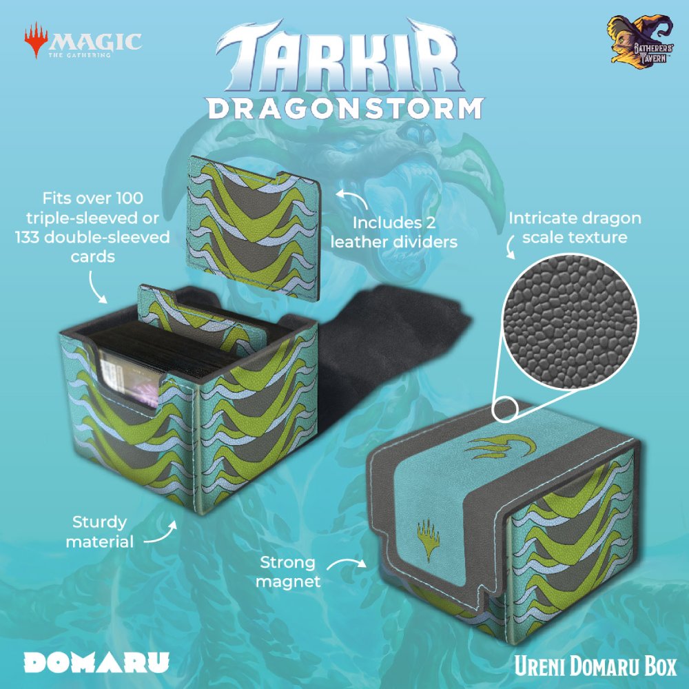 Gatherers' Tavern - Magic the Gathering Tarkir Dragonstorm Domaru Deck Box (Variants)