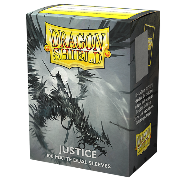 Dragon Shield Card Sleeves - Dual Matte Justice