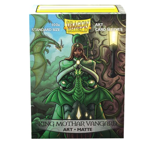 Dragon Shield King Mothar Vangard Art Matte Sleeves (100) Dragon Shield King Mothar Vangard Art Matte Sleeves (100)