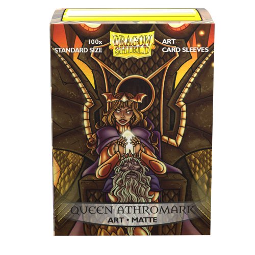 Dragon Shield - Queen Athromark Portrait - Matte Art Sleeves Dragon Shield - Queen Athromark Portrait - Matte Art Sleeves