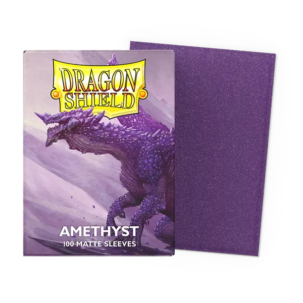 Dragon Shield - Amethyst - Matte Sleeves Dragon Shield - Amethyst - Matte Sleeves