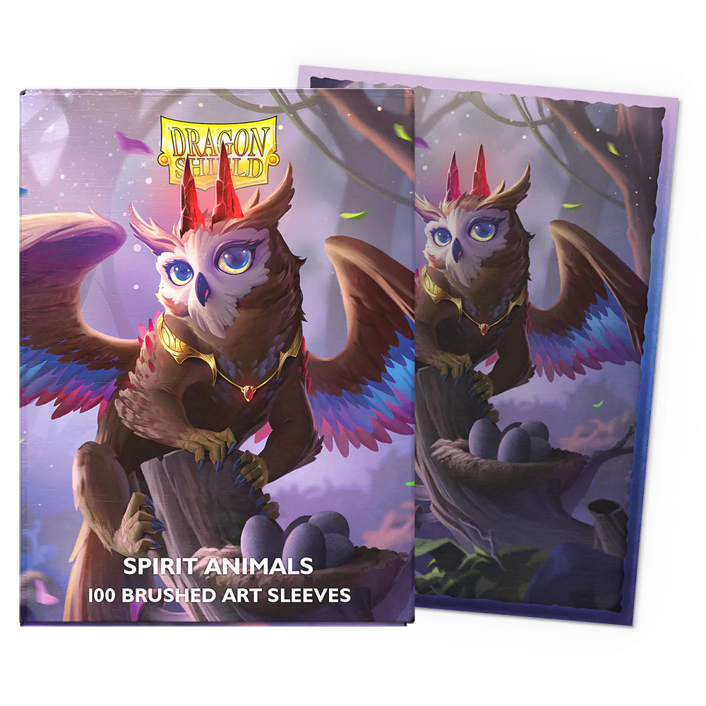 Dragon Shield Card Sleeves - Brushed Art (Dragowlis)
