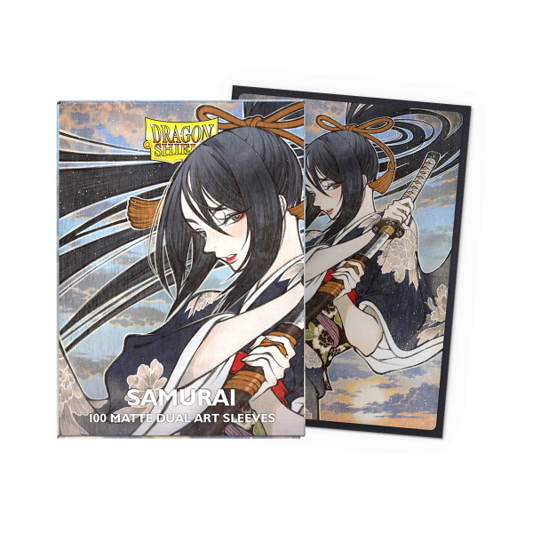 Dragon Shield Card Sleeves - Dual Matte Art - Samurai