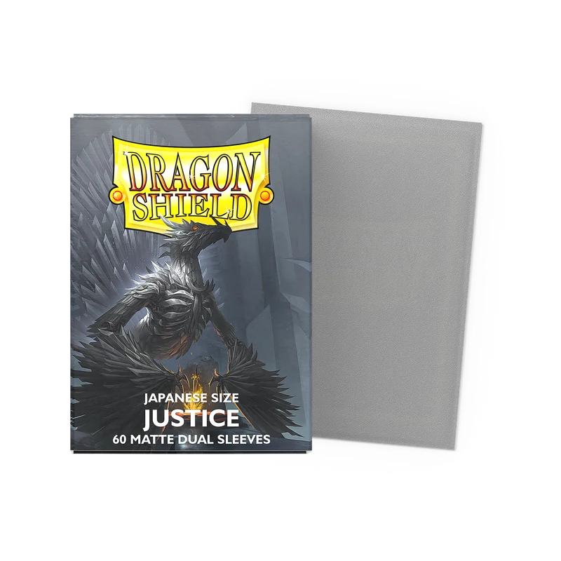 Dragon Shield Card Sleeves - Dual Matte - Justice (Japanese Size)