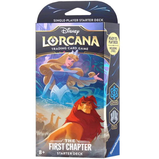 Lorcana TCG: The First Chapter Starter Deck (Sapphire & Steel)