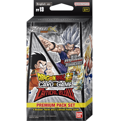 Dragon Ball Super TCG Critical Blow Premium Pack Set The HydroPump