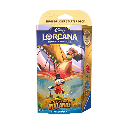 Lorcana TCG: Into the Inklands Starter Deck (Ruby & Sapphire)