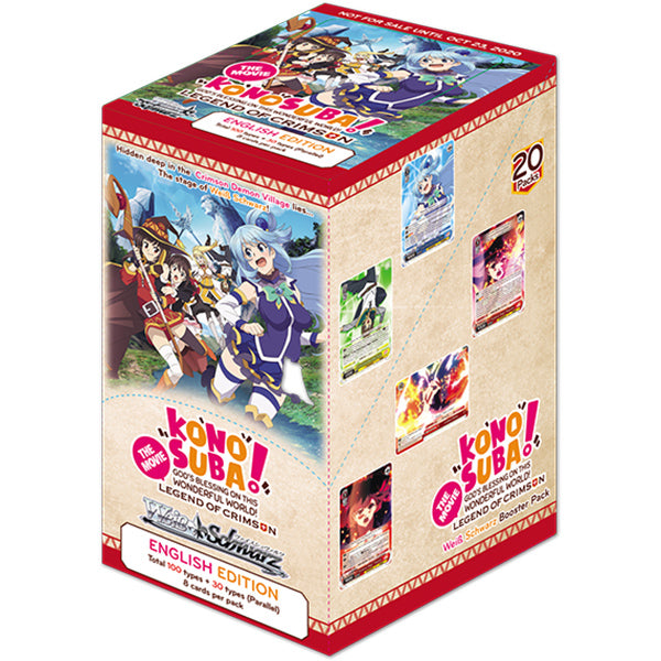 Weiss Schwarz TCG: Konosuba: Legend of the Crimson Booster Box (Reprint)