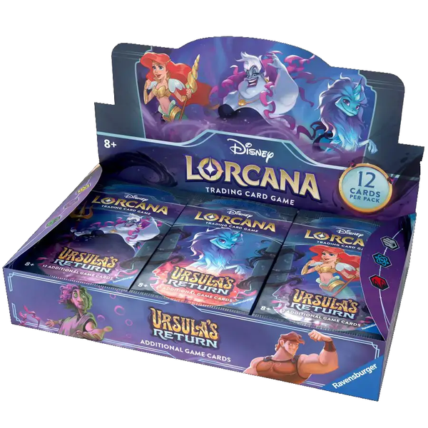 Lorcana TCG: Ursula's Return Booster Box - PRE-ORDER (Releases 5/31/2024)