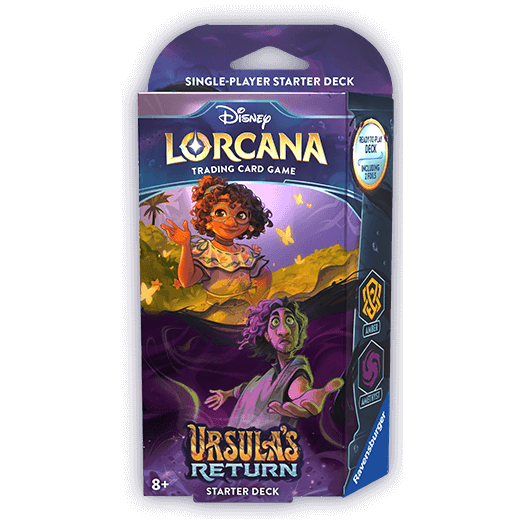 Disney Lorcana TCG: Ursula's Return Sapphire & Steel Starter Deck Disney Lorcana TCG: Ursula's Return Sapphire & Steel Starter Deck