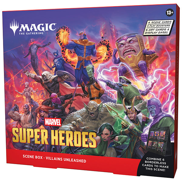 Magic: The Gathering: Universes Beyond - Marvel Super Heroes Scene Box (Random)