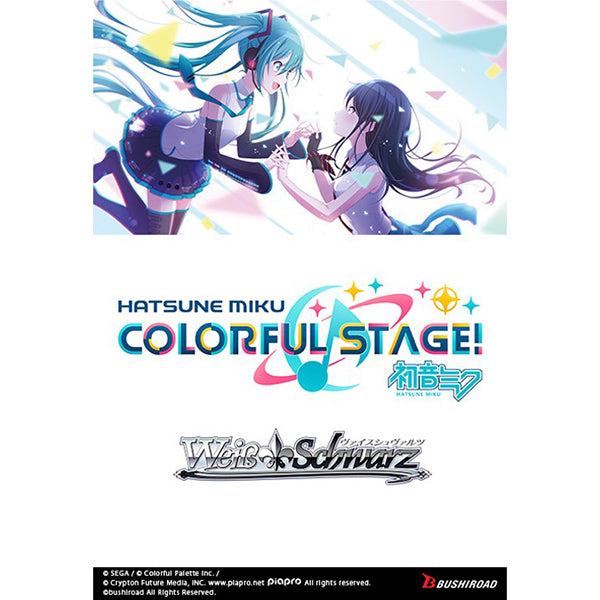 hatsune miku colorful stage booster box Weiss Schwarz TCG: Hatsune Miku COLORFUL STAGE Booster Box