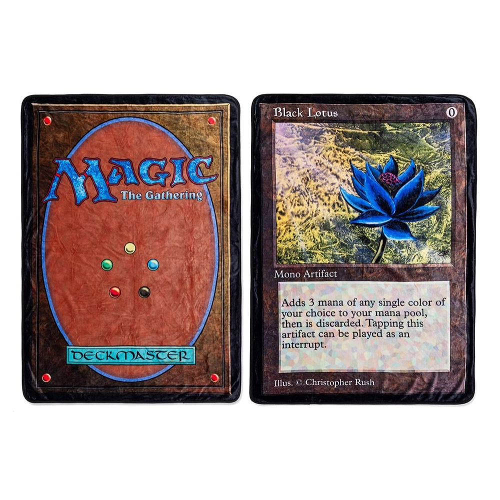 Magic: the Gathering - Black Lotus 2 Sided Blanket