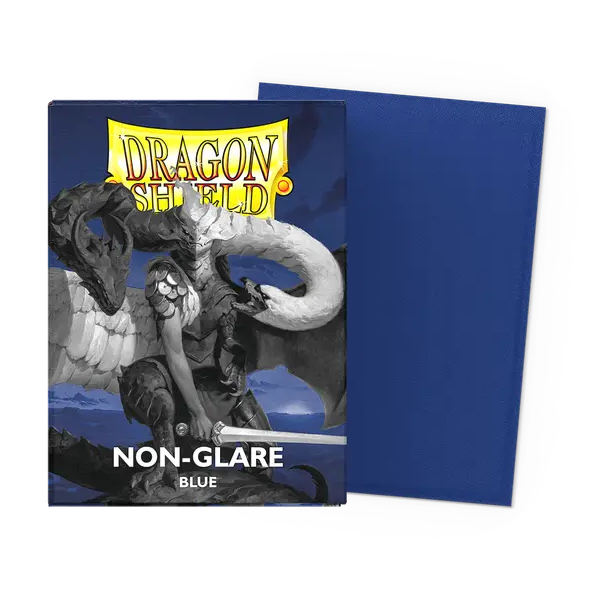 Dragon Shield Card Sleeves - Non-Glare - Matte Blue