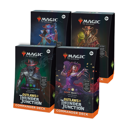 Magic: The Gathering: Outlaws of Thunder Junction - Commander Deck Bundle