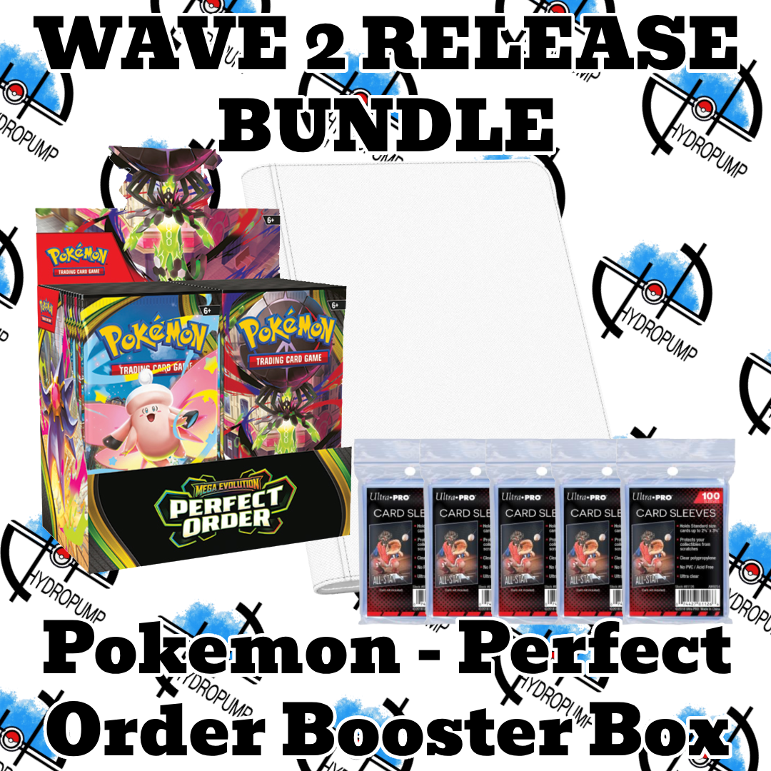 Pokémon TCG: Mega Evolution 03 - Perfect Order Booster Box Bundle - PRE-ORDER (WAVE 2 FULLFILMENT)