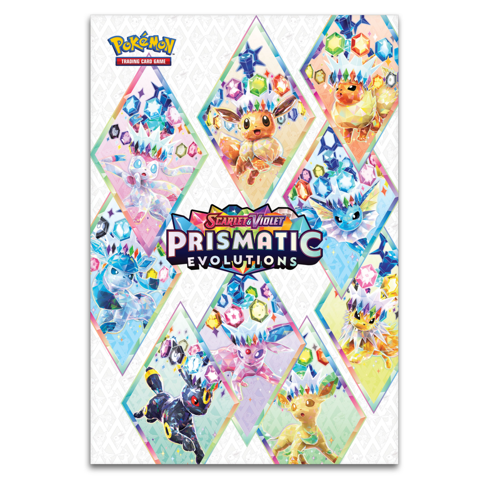 Pokémon TCG: Scarlet & Violet - Prismatic Evolutions Poster Collection