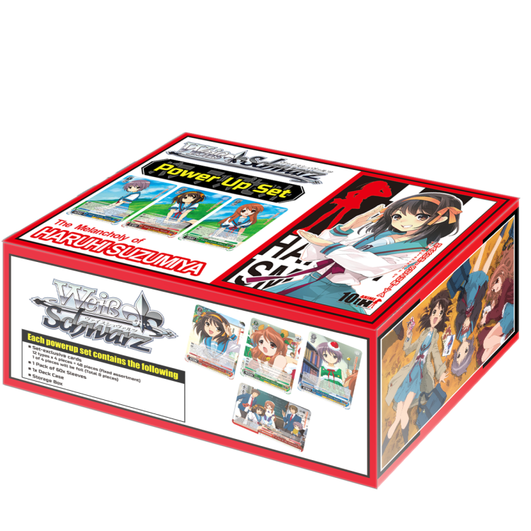 Weiss Schwarz TCG: The Melancholy of Haruhi Suzumiya Power Up Set