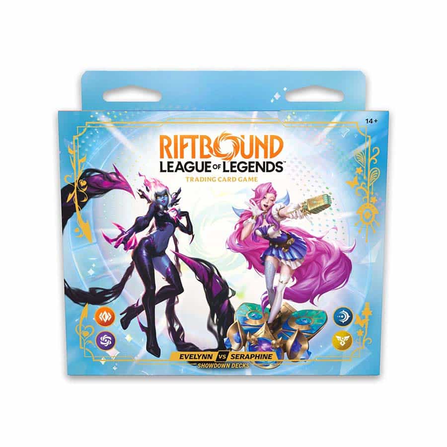 Riftbound TCG: Set 5 - Radiance Showdown Deck - Evelynn vs Seraphine - PRE-ORDER (Releases 10/23/2026)