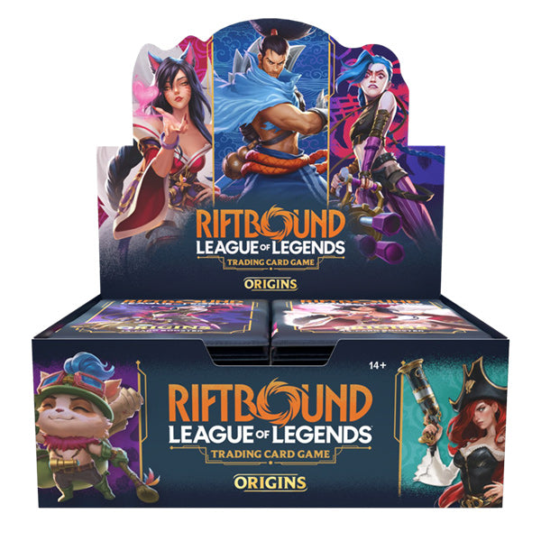 Riftbound TCG: Set 1 - Origins - Booster Box - PRE-ORDER (Releases 10/1/2025)
