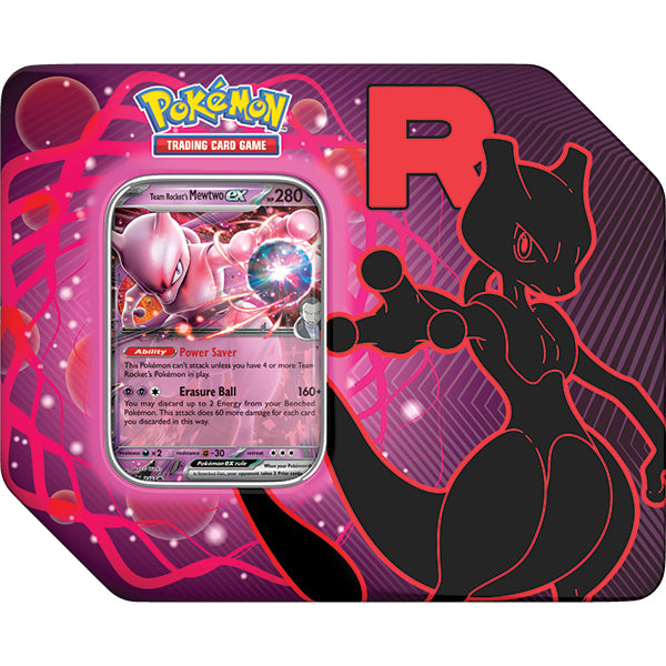 Pokémon TCG: Team Rocket Tin - PRE-ORDER (Releases 9/5/2025)