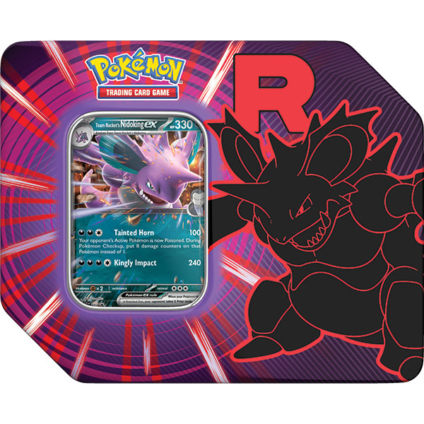 Pokémon TCG: Team Rocket Tin - PRE-ORDER (Releases 9/5/2025)