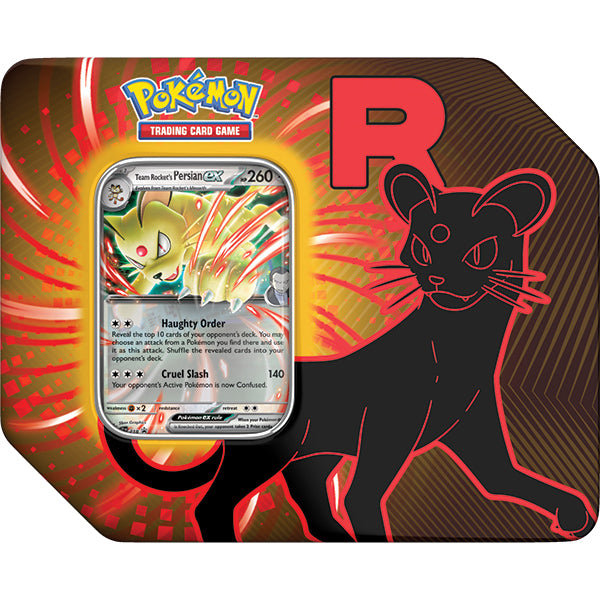 Pokémon TCG: Team Rocket Tin - PRE-ORDER (Releases 9/5/2025)