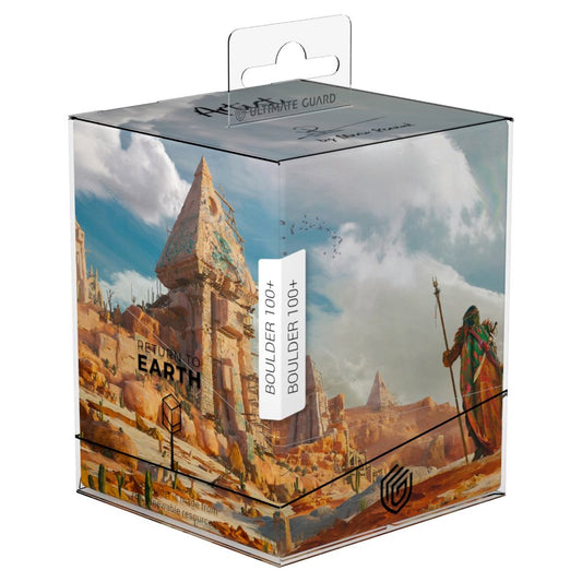Return to Earth Boulder 100+ Deck Box - Artist Edition (Mario Renaud)
