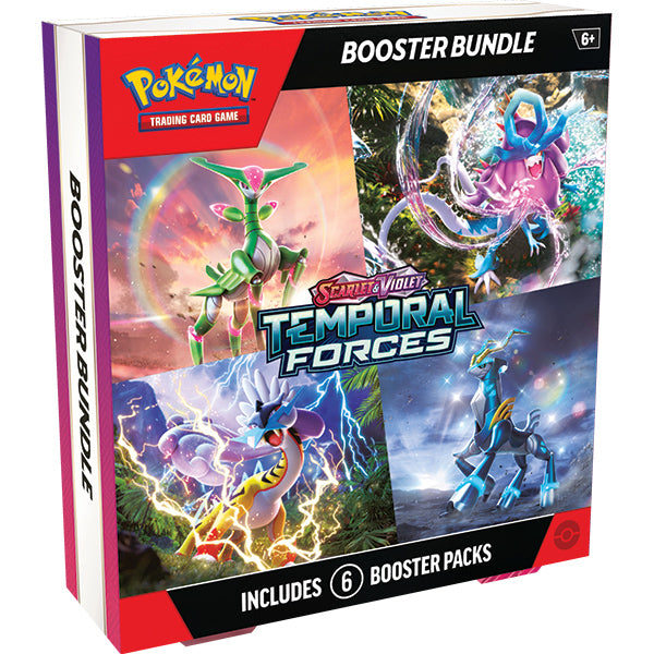 Pokémon TCG: Scarlet & Violet - Temporal Forces Booster Bundle (6 Packs)