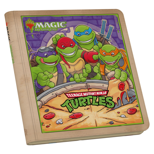Ultimate Guard: Zipfolio 480 Xenoskin - Magic: The Gathering - "TMNT" - Pizza Box
