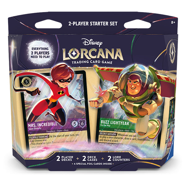 Disney Lorcana Wilds Unknown 2 Player English Starter Deck