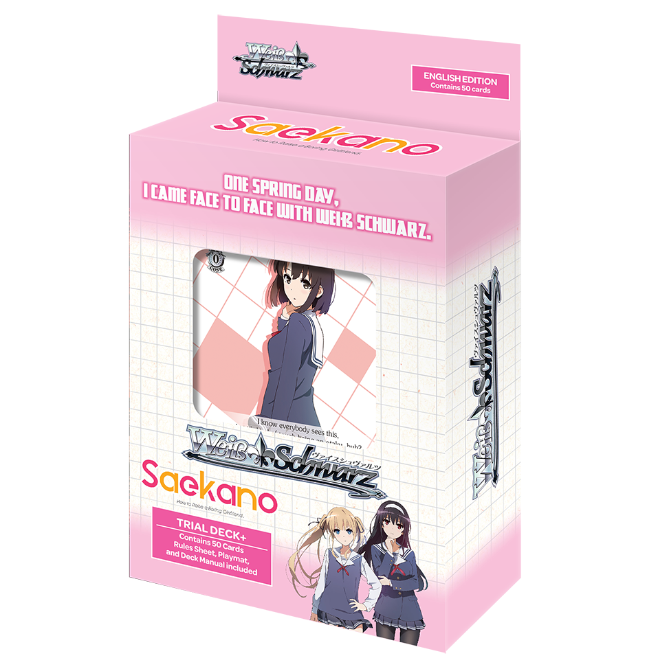 Weiss Schwarz TCG: Saekano: How to Raise a Boring Girlfriend Trial Deck+