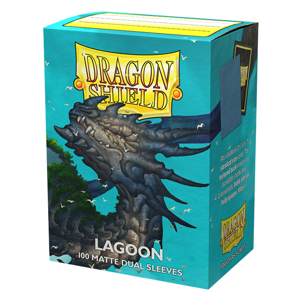 Dragon Shield Card Sleeves - Dual Matte Lagoon