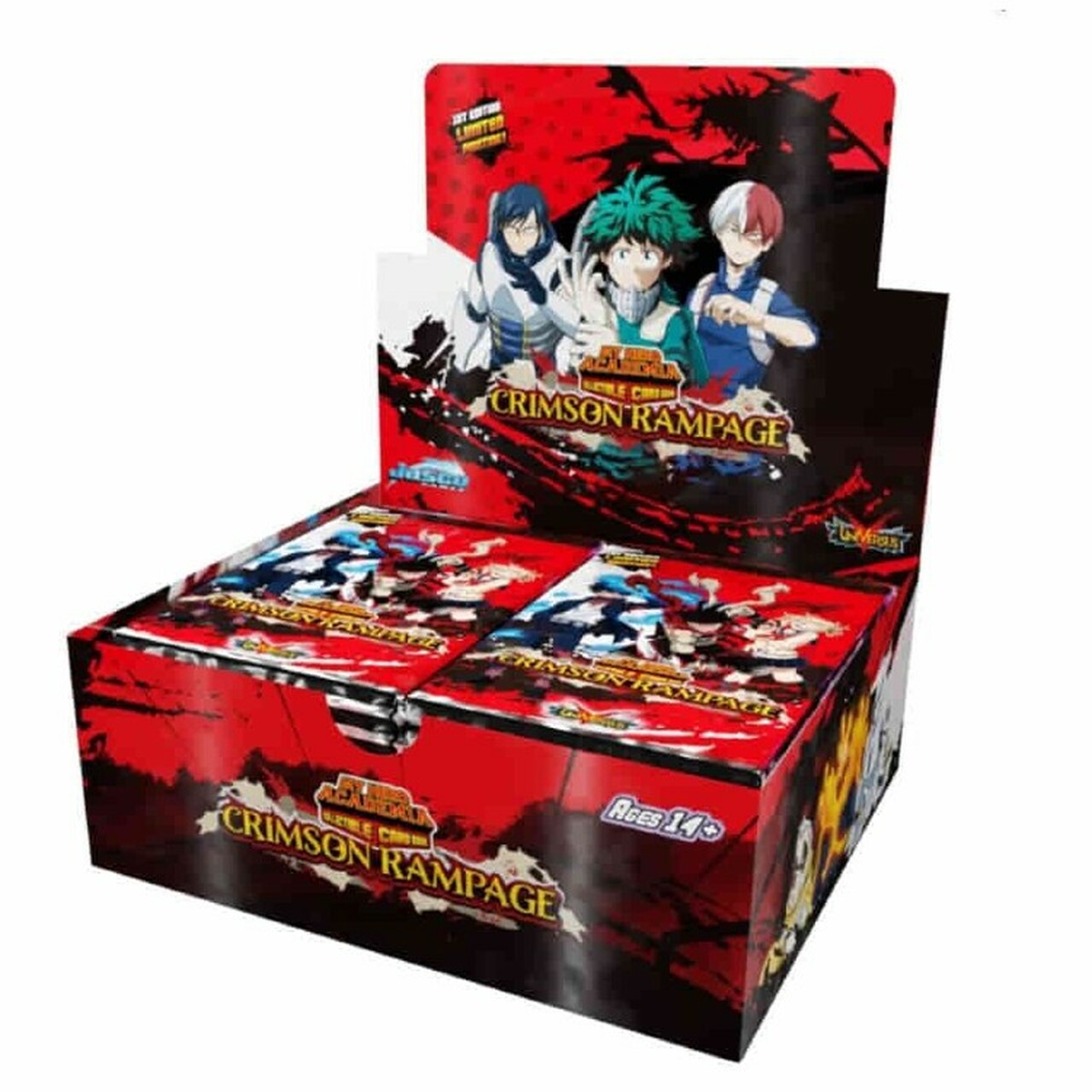 My Hero Academia CCG: Crimson Rampage Booster Box (1st Edition)