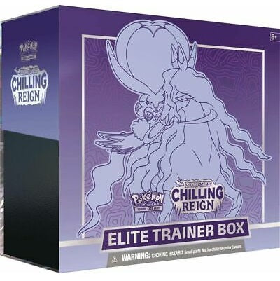 Pokémon TCG: Sword & Shield - Chilling Reign Elite Trainer Box (Shadow Rider Calyrex)