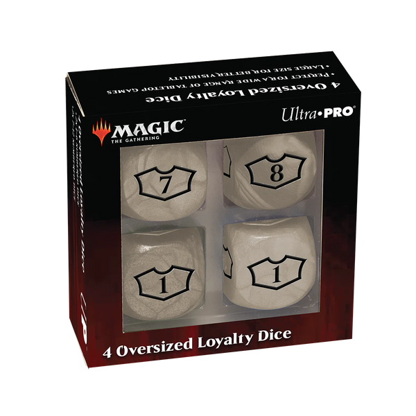 Ultra PRO: Deluxe D6 Loyalty Dice Set (Plains White)
