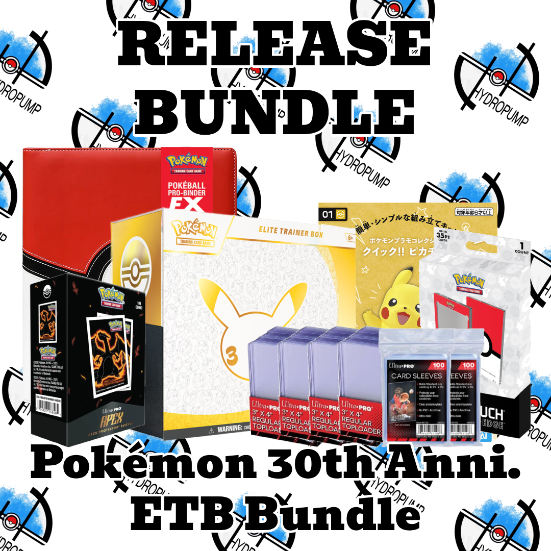 [ONLINE ONLY] Pokémon TCG: 30th Anniversary - Elite Trainer Box Bundle - PRE-ORDER