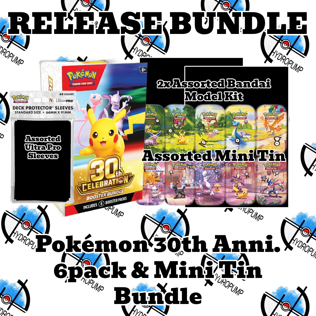[ONLINE ONLY] Pokémon TCG: 30th Anniversary - Booster Bundle & Mini Tin Combo - PRE-ORDER (10/2/2026)
