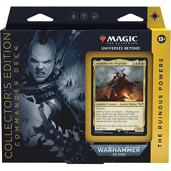 Magic: The Gathering: Universes Beyond - Warhammer 40,000 Collector’s Edition Commander Deck - The Ruinous Powers