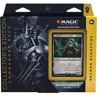 Magic: The Gathering: Universes Beyond - Warhammer 40,000 Collector’s Edition Commander Deck - Necron Dynasties