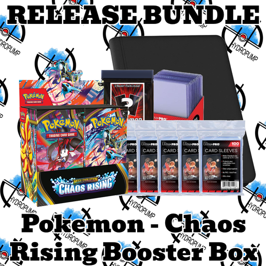 Pokémon TCG: Mega Evolution 04 - Chaos Rising Booster Box Bundle - PRE-ORDER (Releases 5/22/2026)