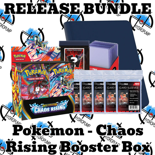 Pokémon TCG: Mega Evolution 04 - Chaos Rising Booster Box Bundle - PRE-ORDER (Releases 5/22/2026)