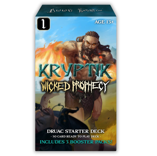 Kryptik TCG: Wicked Prophecy Starter Deck (Druac)